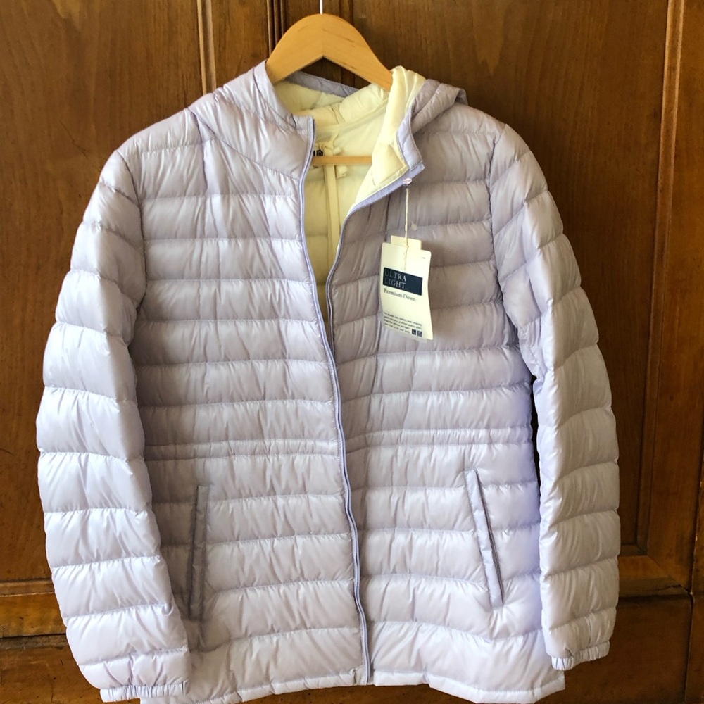 Uniqlo Women’s Lavender Down Jacket